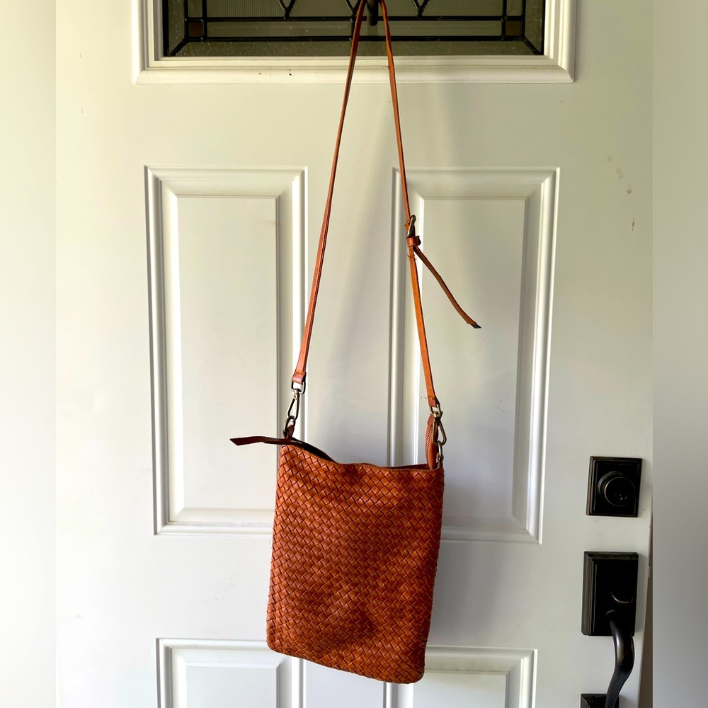 Platania Genuine Leather Crossbody Purse